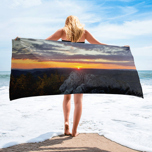 Sunset beach Towel